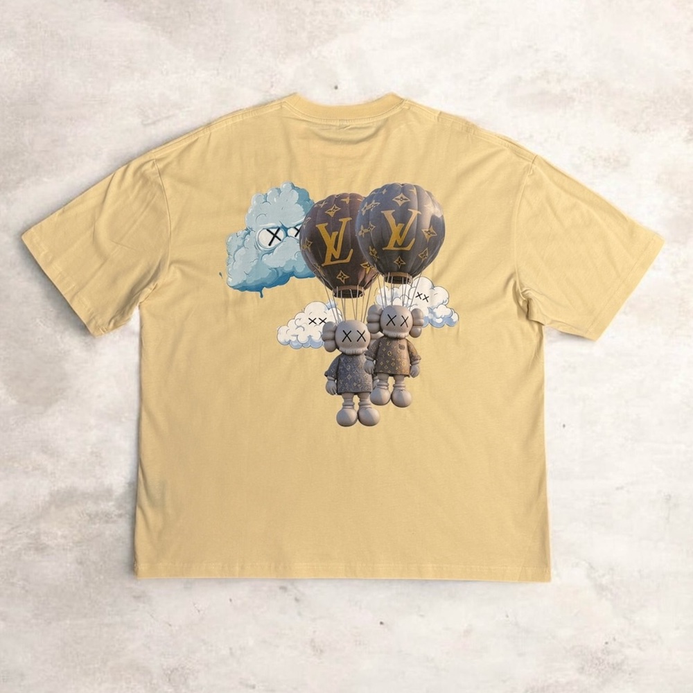 Miracles x KAWS x Louis Vuitton Limited Edition T-Shirt w/ High Def Graphics